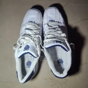 Preowned K-Swiss ST329 CMF Sneakers - White/Navy
