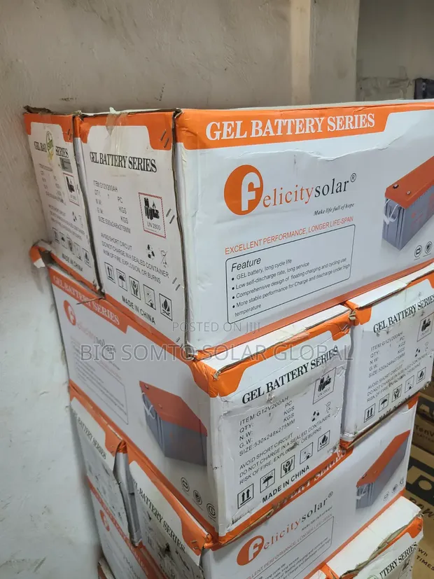 200Ah 12V Felicity Deep Cycle Battery - 1