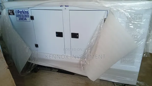 20kVA Perkins Soundproof Diesel Generator - Brand New - 1