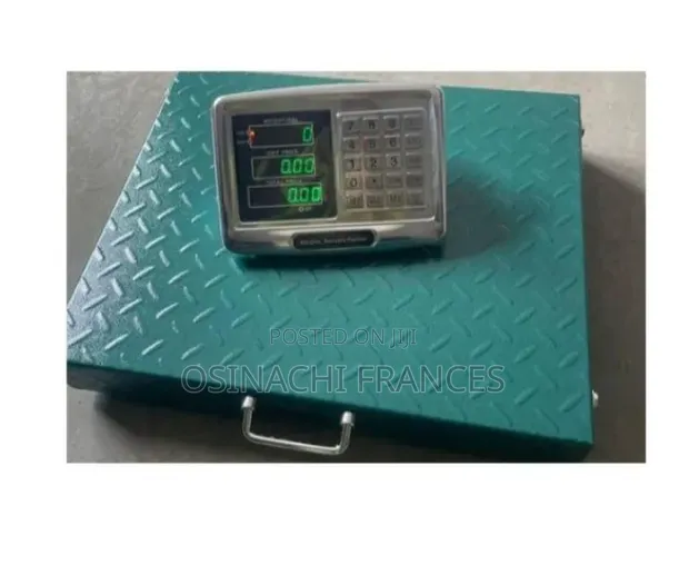 300kg Bluetooth Wireless Digital Floor Scale - 1
