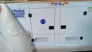 100kVA Perkins Injini Mai Kariya Daga Sauti