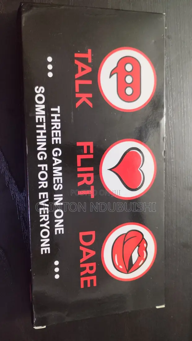 Talk Flirt and Dare Cards - Couples Game - 1