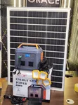 500W Solar Generator with 100W Panel & 4 Bulbs - 2