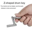 MIWAYER Universal Drum Key Tuner Screwdrivers - 5