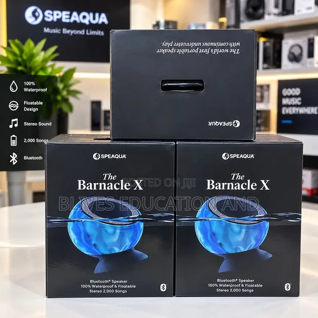 Speaqua The Barnacle X Waterproof Bluetooth Speaker - 1