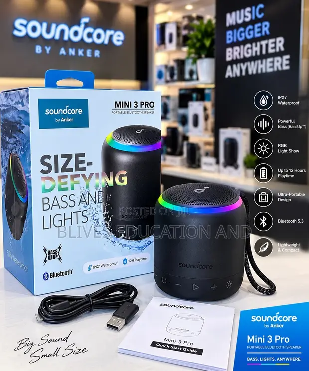 Soundcore Mini Pro 2 Portable Bluetooth Speaker - 1