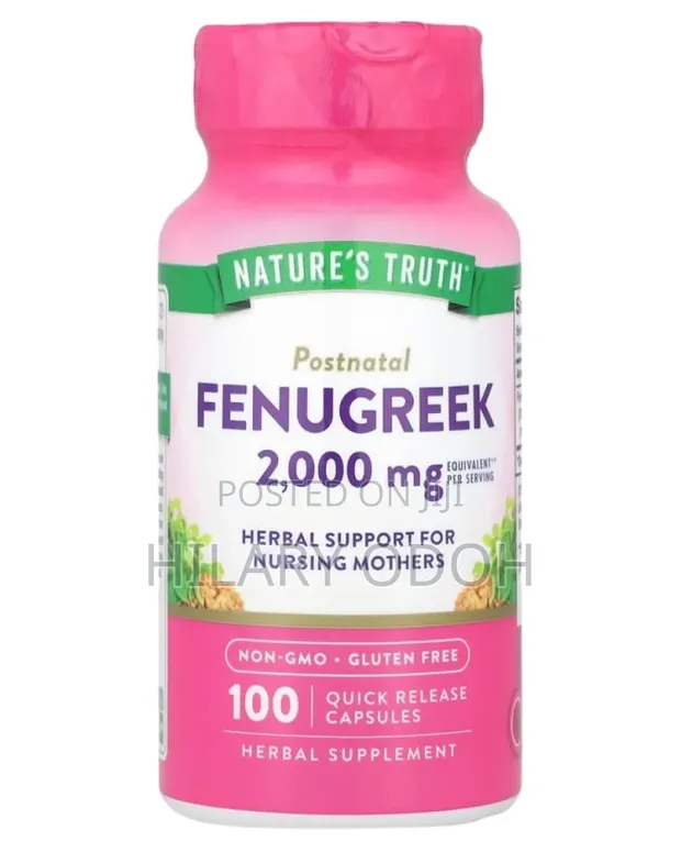 Nature's Truth Fenugreek 100 Kapsul 2000mg - 1