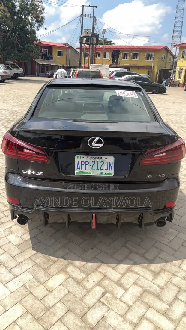 Lexus IS 250 2008 Black - 1