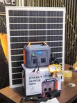 500W Solar Generator Lighting System with 4 Bulbs - 2