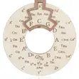 Circle of Fifths Melody Chord Wheel - 6.3-Inch - 5