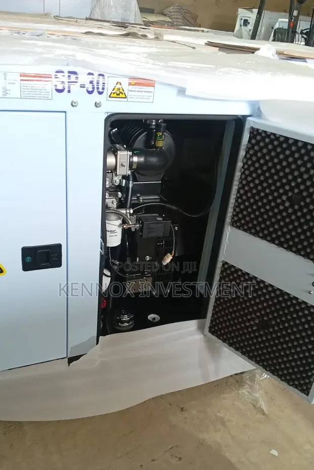 Standard 30kVA Perkins Soundproof Diesel Generator - 1