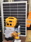 500W Solar Power Station tare da 100W Solar Panel & 4 Fitilu - 2