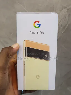 New Google Pixel 6 Pro 128GB Yellow