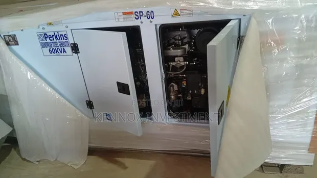 60kVA Perkins Soundproof Diesel Generator - 1