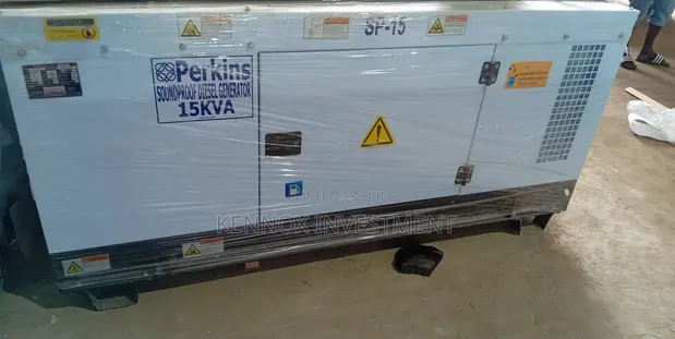 15kVA Perkins Soundproof Diesel Generator - 1