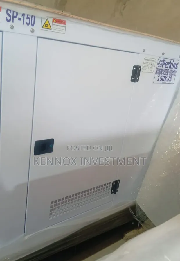 Standard 150kVA Perkins Soundproof Diesel Generator - 1