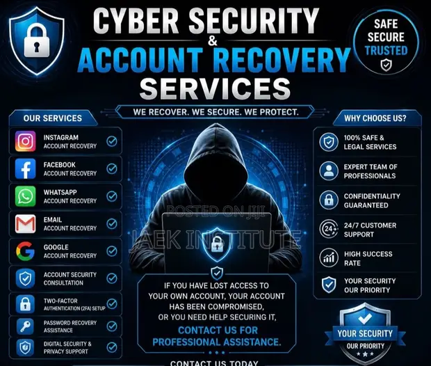 Cybersecurity Account Recovery Services - 1