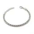 Unisex Bracelet na Karfe Mai Gumi - 4