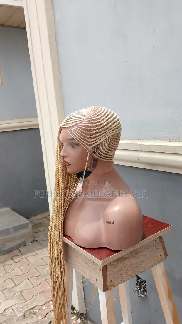 Lemonade Braided Wig - Transparent Full Lace - 1