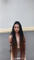 13x6 Frontal Braided Wig - 3