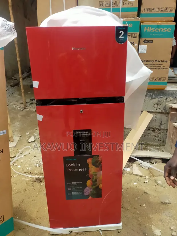 Hisense Double Door Fridge - Brand New - 1