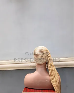 Full Lace Braided Wig - Blonde