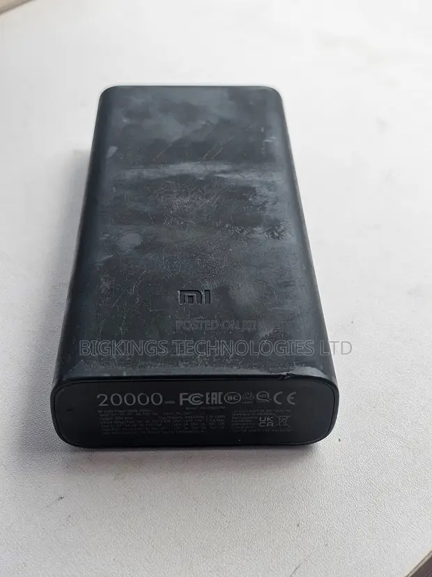 Used Xiaomi Mi 20000mAh Fast-Charge Power Bank - 1