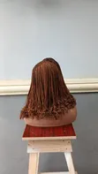 6x6 Braided Wig - Glueless, Adjustable - 1