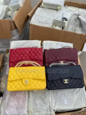 Chanel Inspired Medium Flap Shoulder Bag