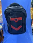 Large Capacity Multi-Functional Black Fabric Backpack - 4