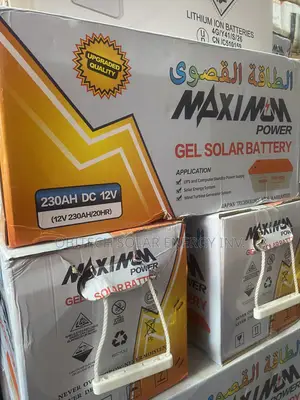 Maximum 230Ah 12V Deep Cycle Battery