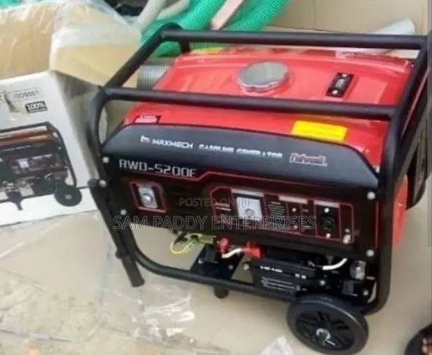 Maxtech 5200e2 Key Starter 4.5kva Generator - 1
