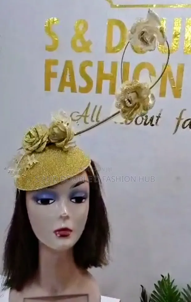 Gold Fascinator - 1