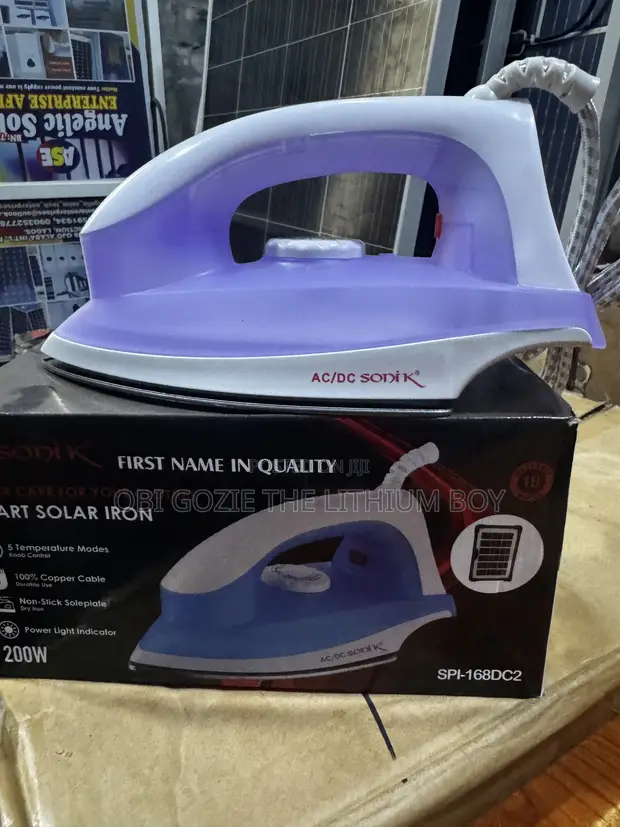 Sonik 200W Solar Pressing Iron - 1