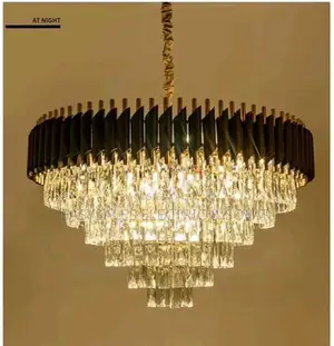 Light Luxury Crystal Chandelier - Postmodern