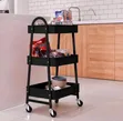 3-Layer Metal Multi-Purpose Trolley - 1