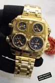 Matturi Gold Executive Chronograph Watch - 3