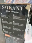 Sokany Whole Slow Juicer - Ja - 1