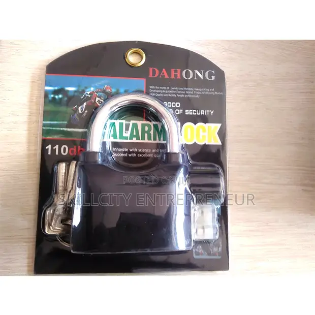 Alarm Lock Anti-Theft Security Padlock - 1