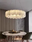 Modern Marble Chandelier - LED Pendant Light - 1