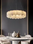 Modern Marble Chandelier - LED Pendant Light - 2