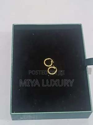 18 Karat Gold Hoop Earrings