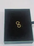 18 Karat Gold Hoop Earrings - 2