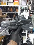 New Balance 1000 Triple Black Chunky Sneakers - 1
