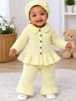 Homemade Crochet Baby Girl Set - 1