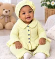 Homemade Crochet Baby Girl Set - 2