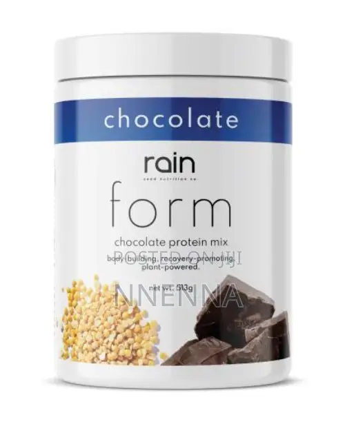 Rain Form Plant-Based Protein Powder - Chocolate - 1