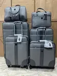 Premium 5-Piece Luggage Set - Black - 2