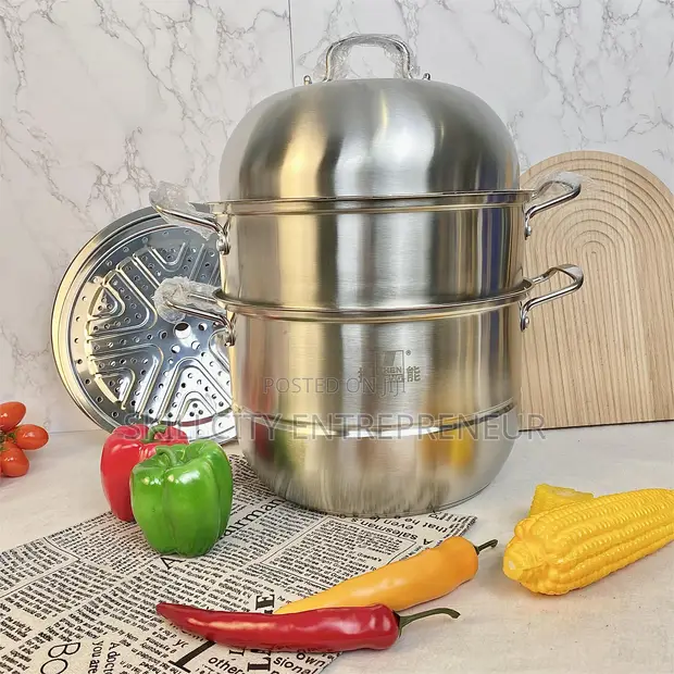 Flanek 3-in-1 Stainless Steel Steamer Pot - 1
