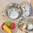 Flanek 3-in-1 Stainless Steel Steamer Pot - 3